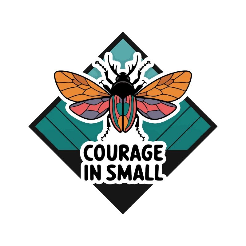 BEE COURAGE IN SMALL
