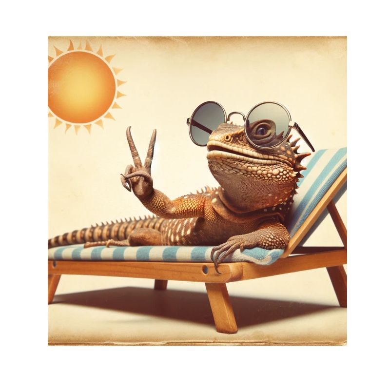 Bartagame - Bearded Dragon Geschenk