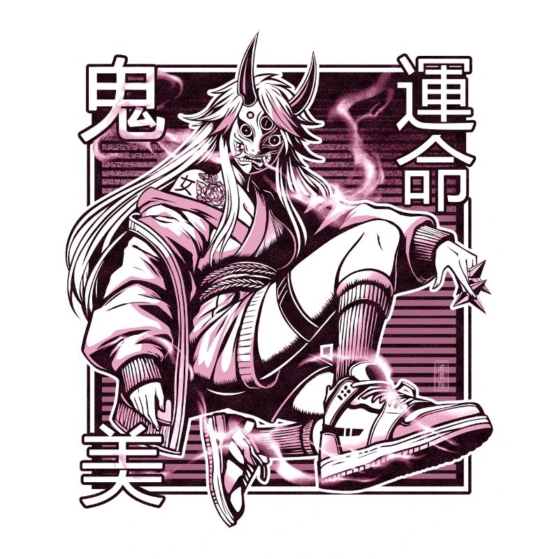 Rosa Kunoichi-Dämon