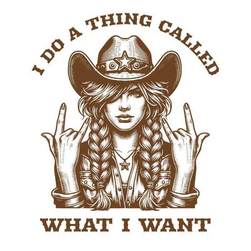 Ich mache ein Ding, das Ich Will Westliches Mädchen nennt