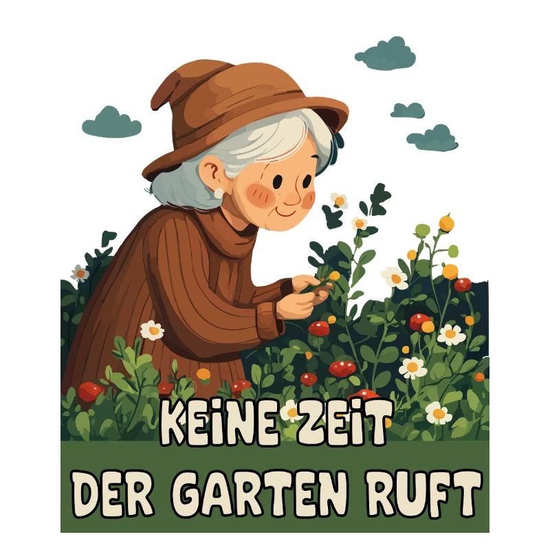 No time, the garden is calling.