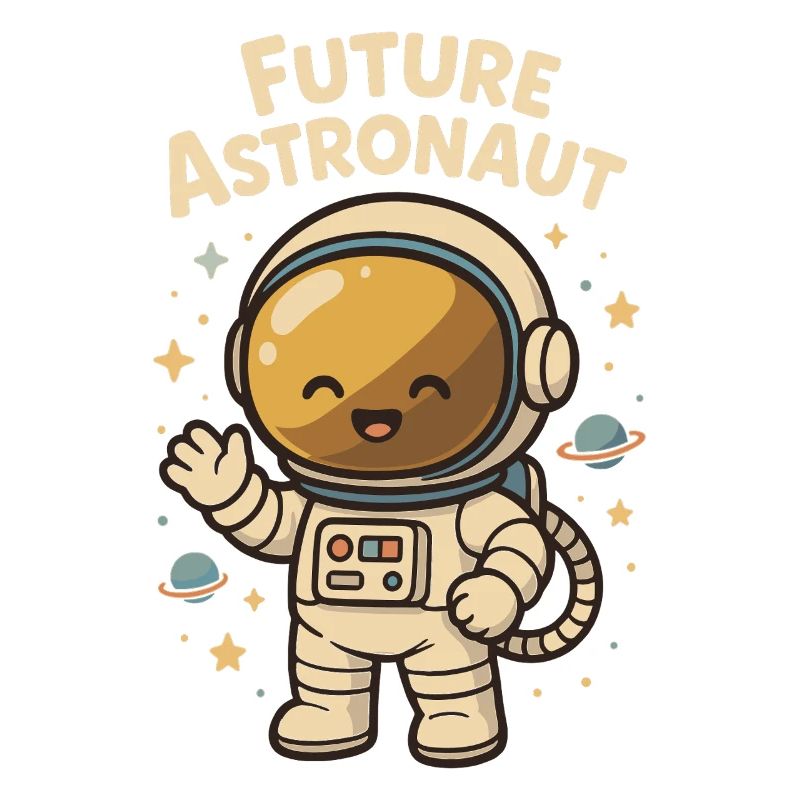 Cute Future Astronaut Kids
