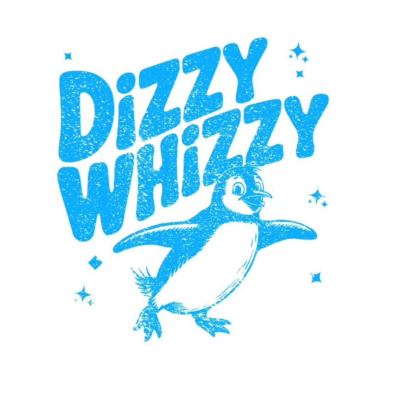 Dizzy Whizzy pingouin Illustration