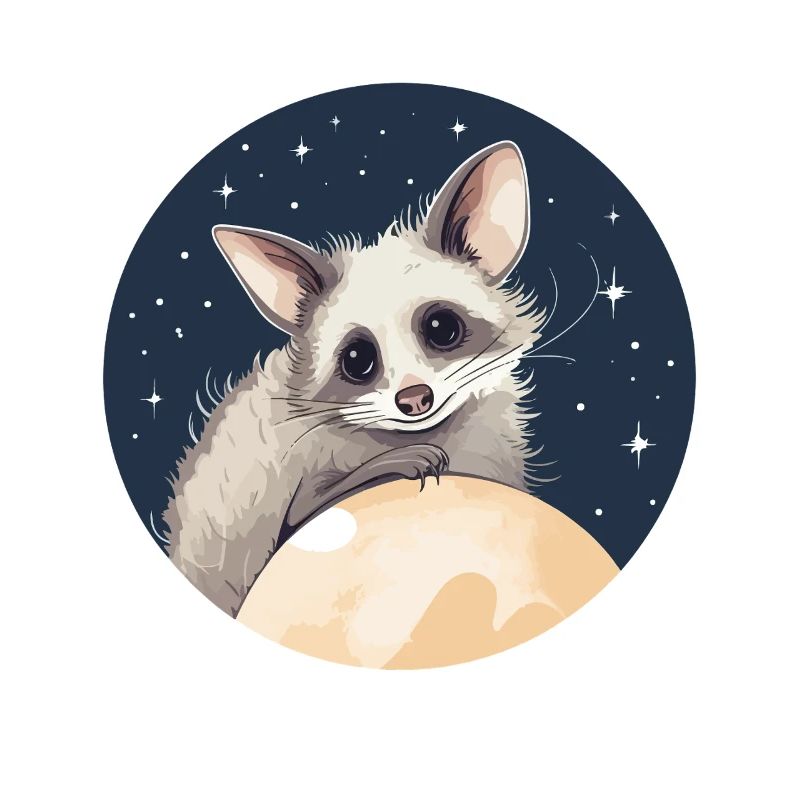 Oppossum Sternenhimmel