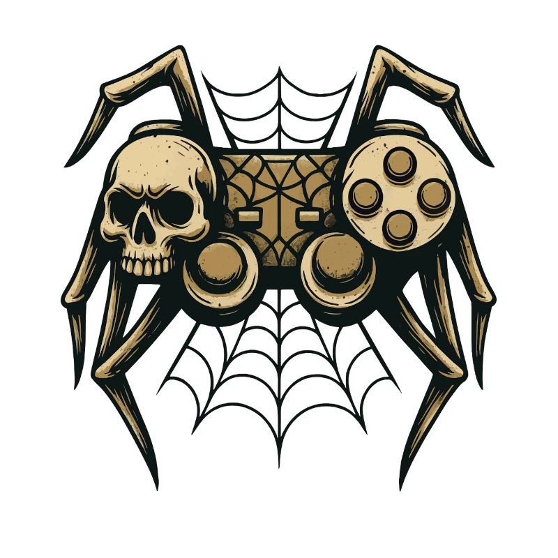 Skull Spider with Controller