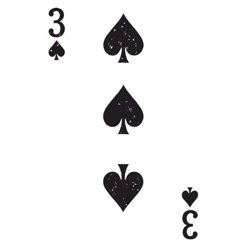 Three spades