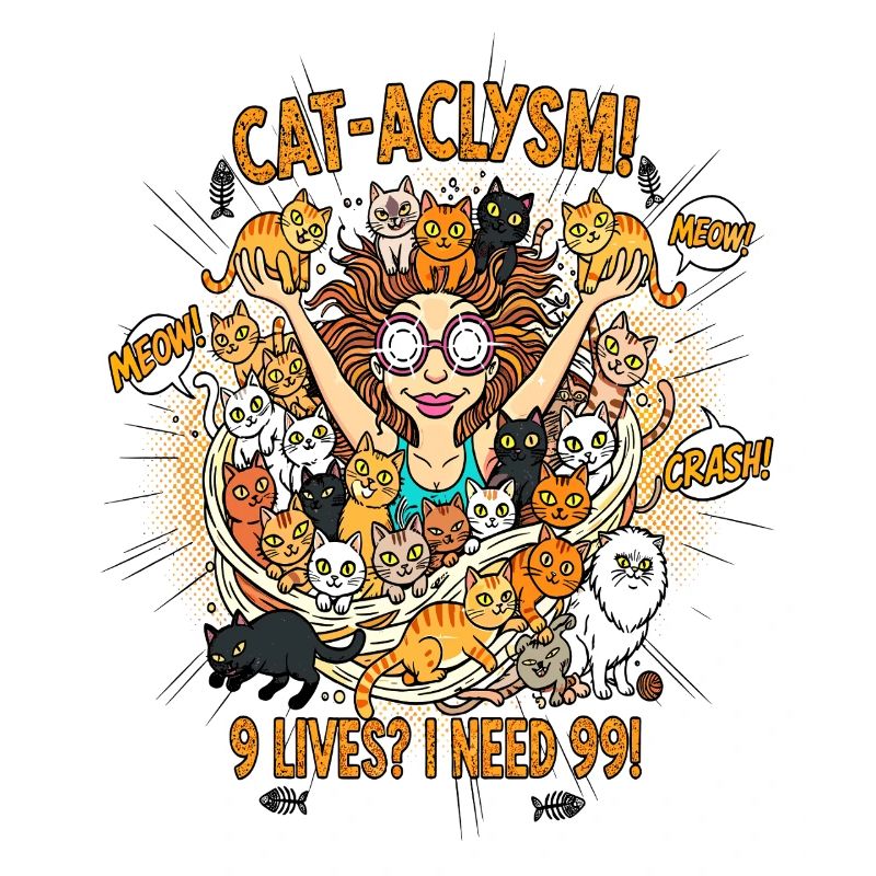 CAT-ACLYSM! 99 Katzen Chaos - Comic