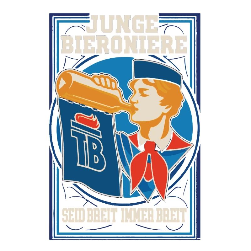 Seid breit immer breit, Junge Bieroniere
