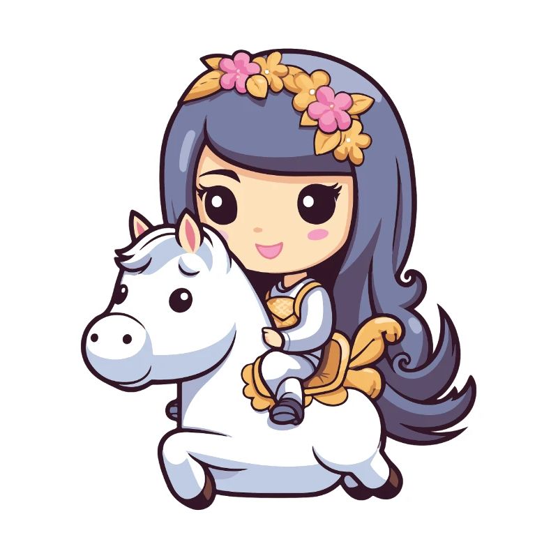 Princesse Cheval Bande Dessinée