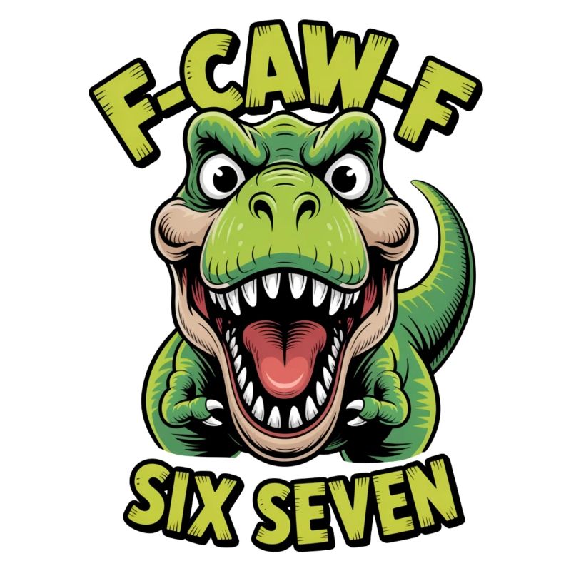 Cawing Rex Six Seven Tee