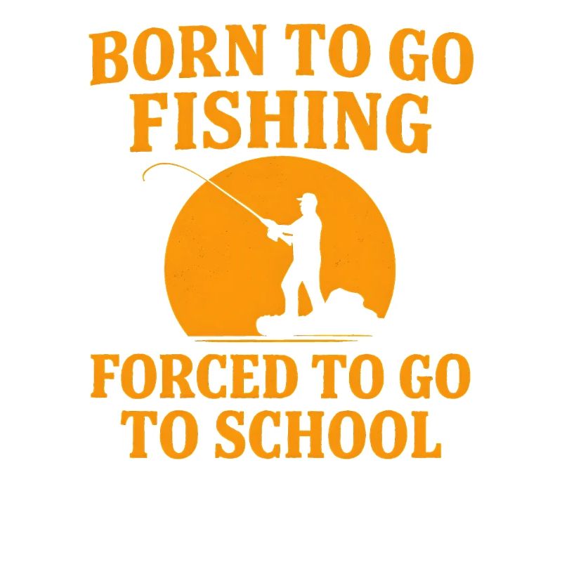 Né pour aller pêcher, forcé d’aller à l’école Pêcheur