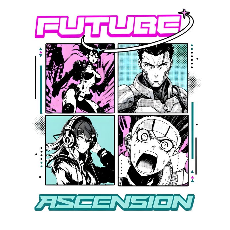 Future Ascension Anime Manga Panel Comic Style