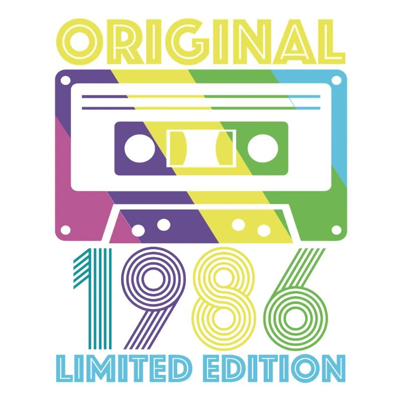 Originalkassette 1986 40th Anniversary 40 Year Tee
