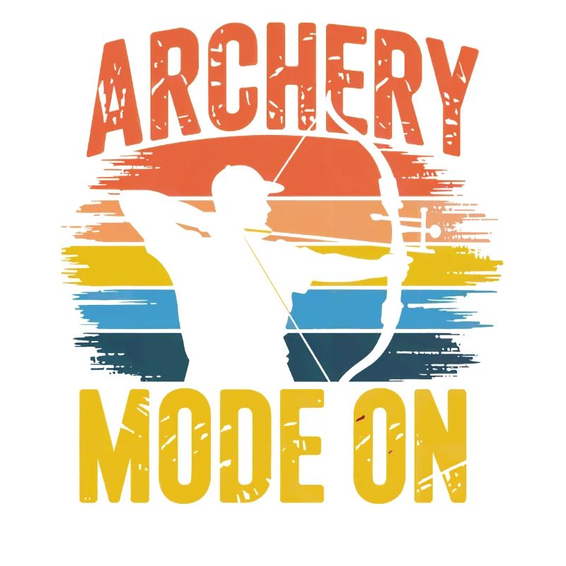 Archery Mode On Retro Sunset