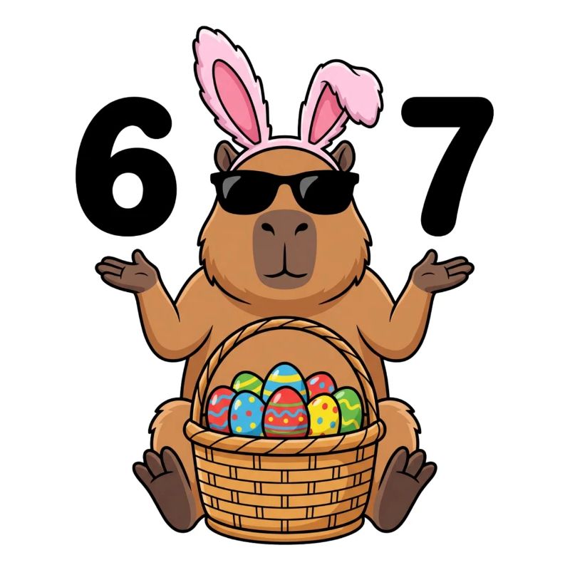 capybara Easter humor 6 7