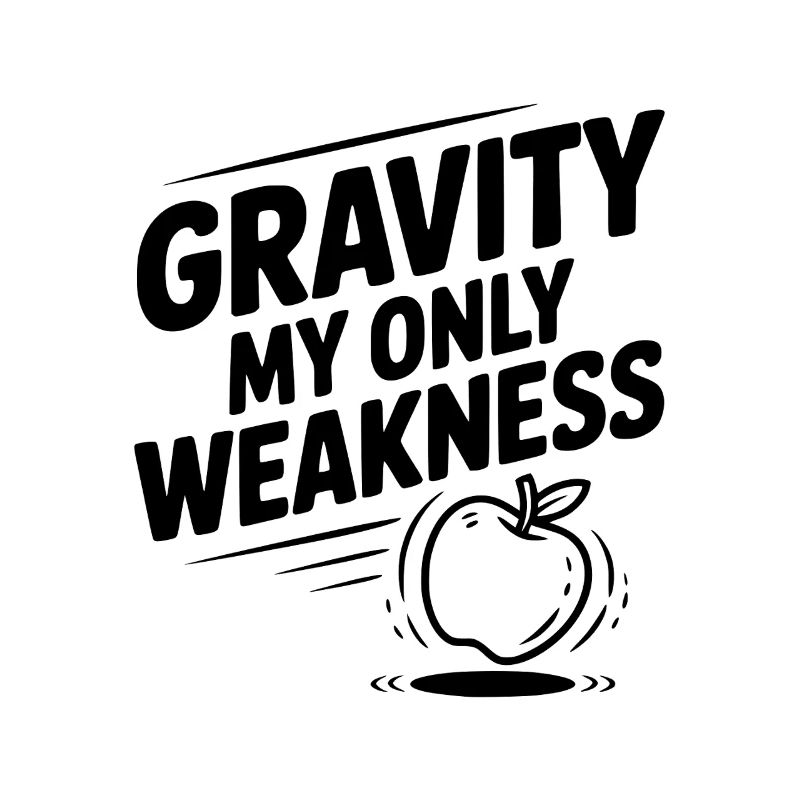 Gravity My Only Weakness