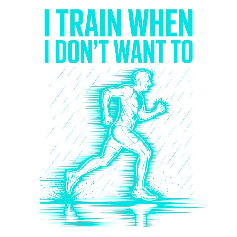 I train even when I don't feel like it – runner