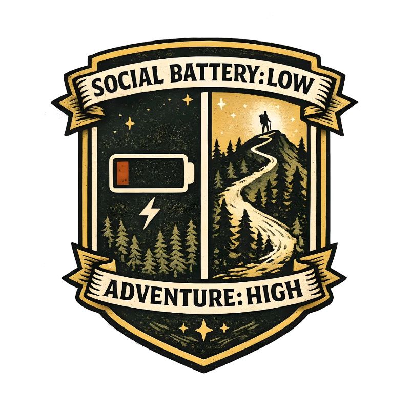 Social Battery Empty | Adventure High