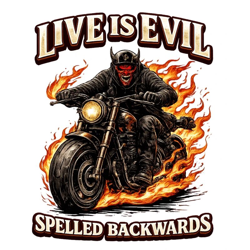 Live Is Evil Spelled Backwards