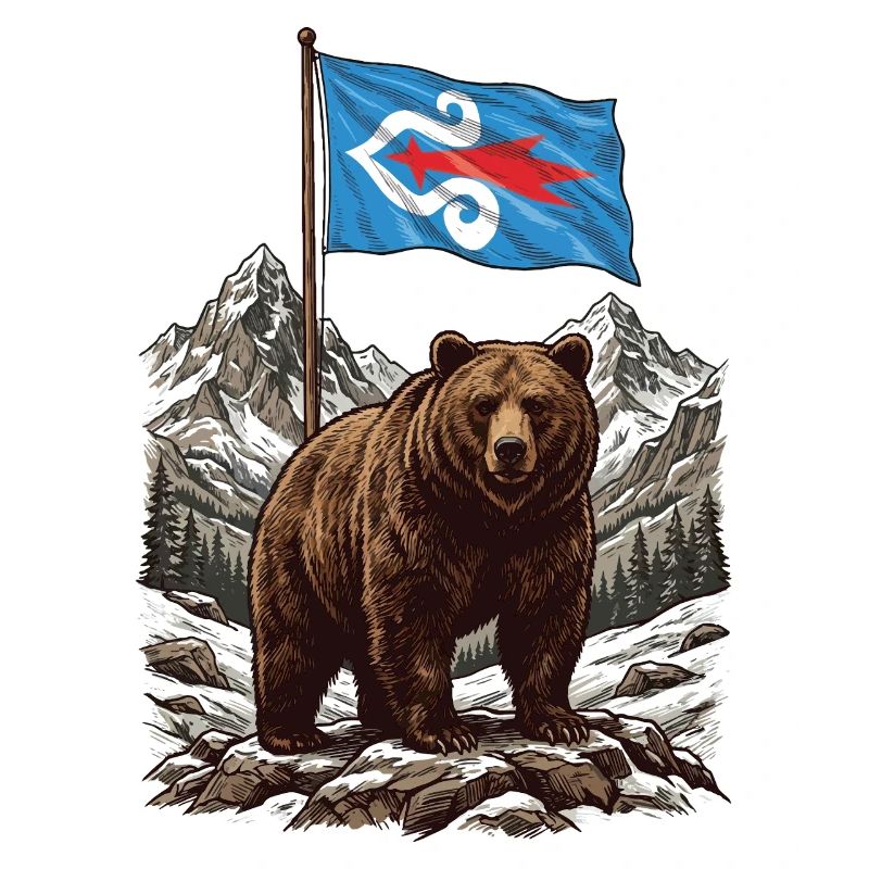 Ours du drapeau aïnou