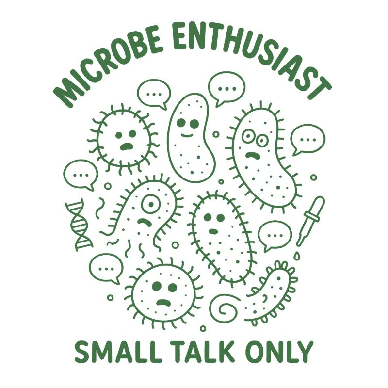 Microbe Talk Only | Microbiology Humor
