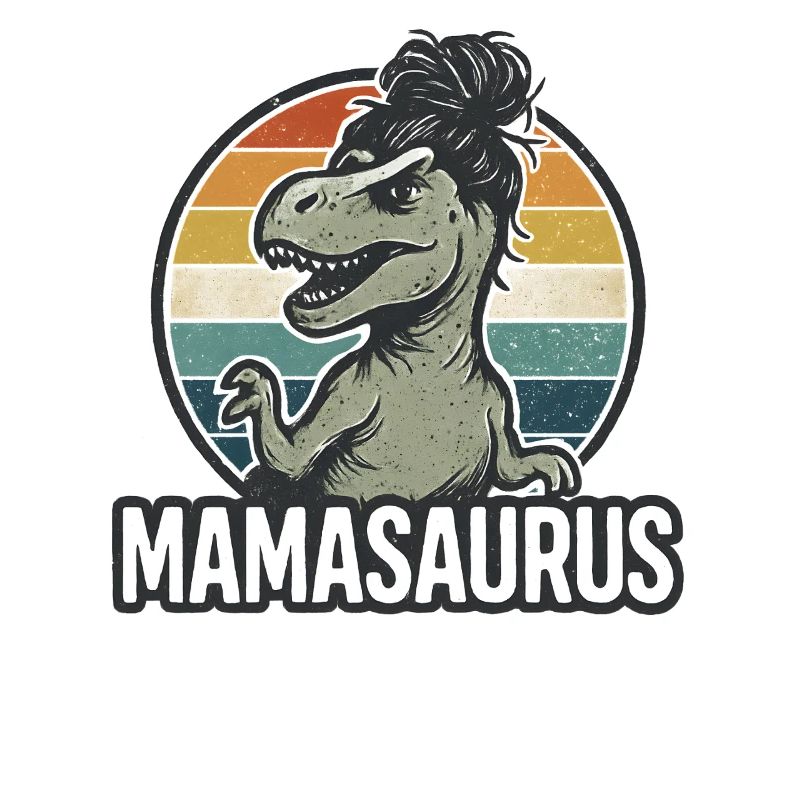 Mamasaurus Mama Mutter Geschenkidee Humor Lustig