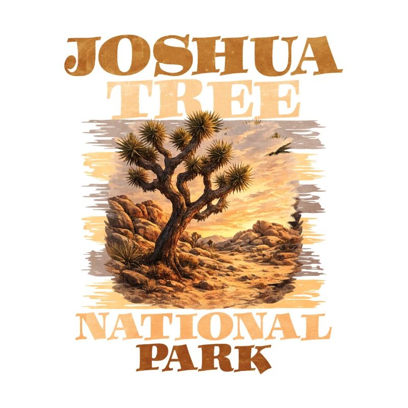 Panorama du parc national de Joshua Tree