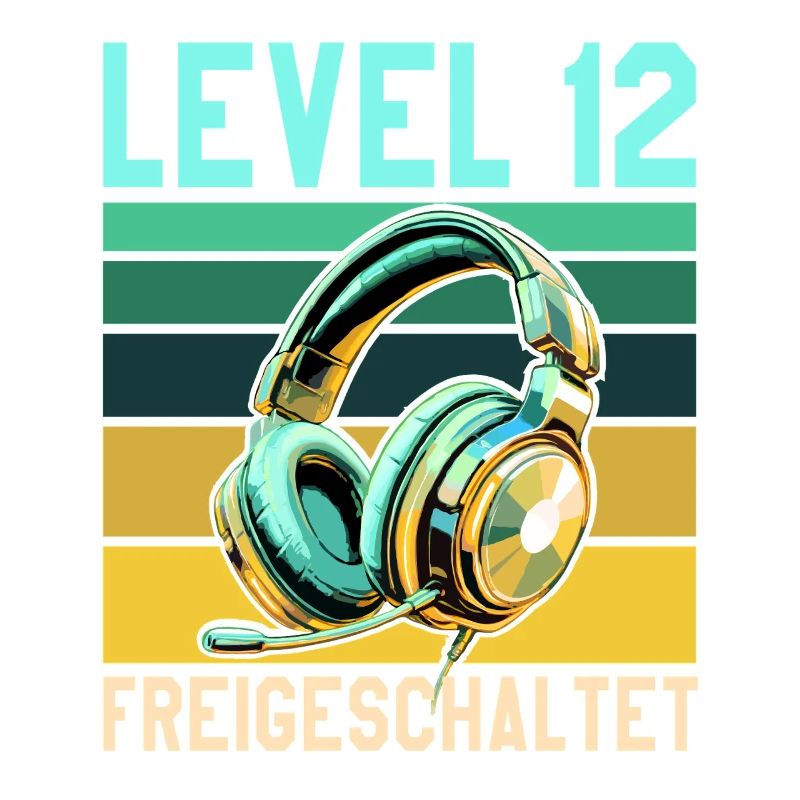 11. Geburtstag Junge Mädchen Gamer Level 11