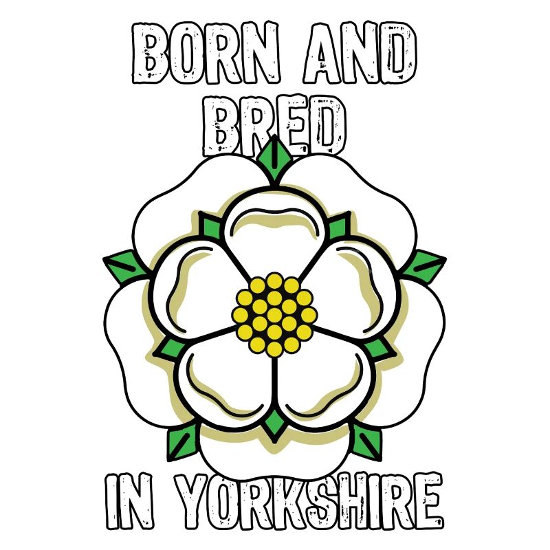 Dans le comté du Yorkshire, fière fleur du drapeau du Yorkshire