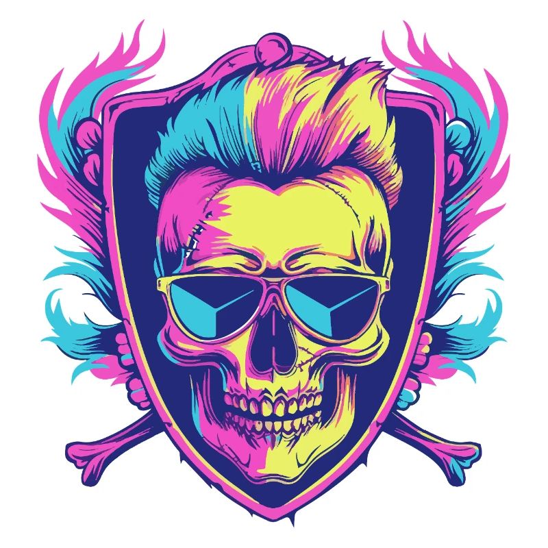 Punk Skeleton Party