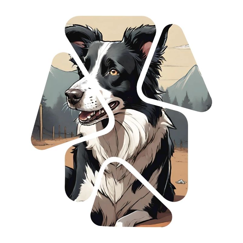 Chien de race border collie