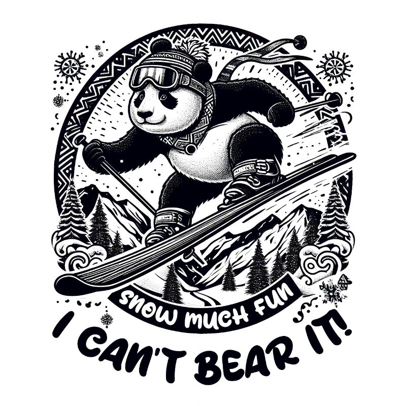 Powder Panda: Snow Much Fun, I Can't Bear It!