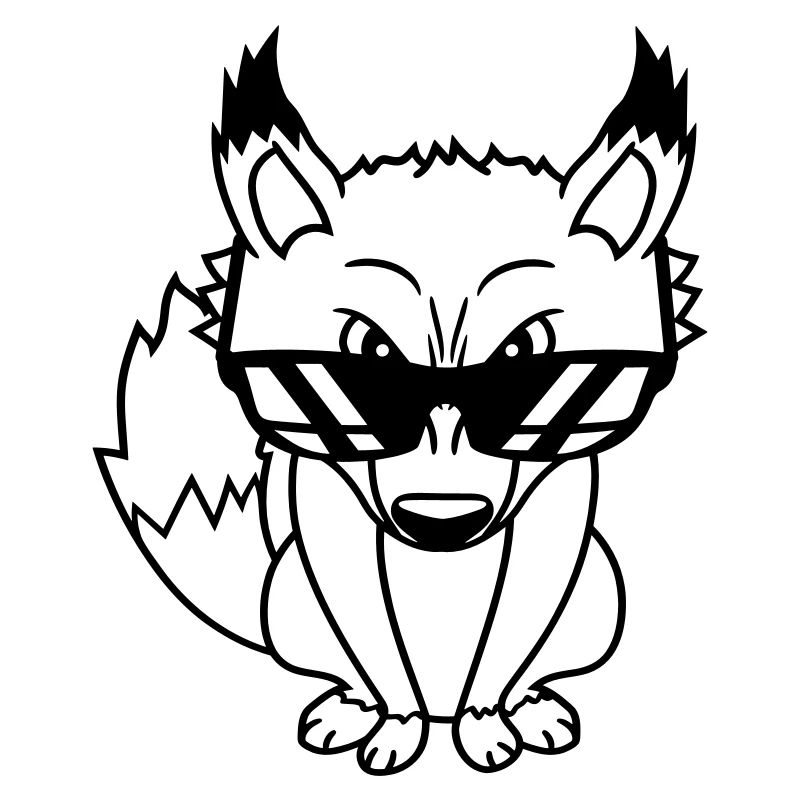 Renard Lunettes de soleil Cool Peeps High Evil Eye Fun