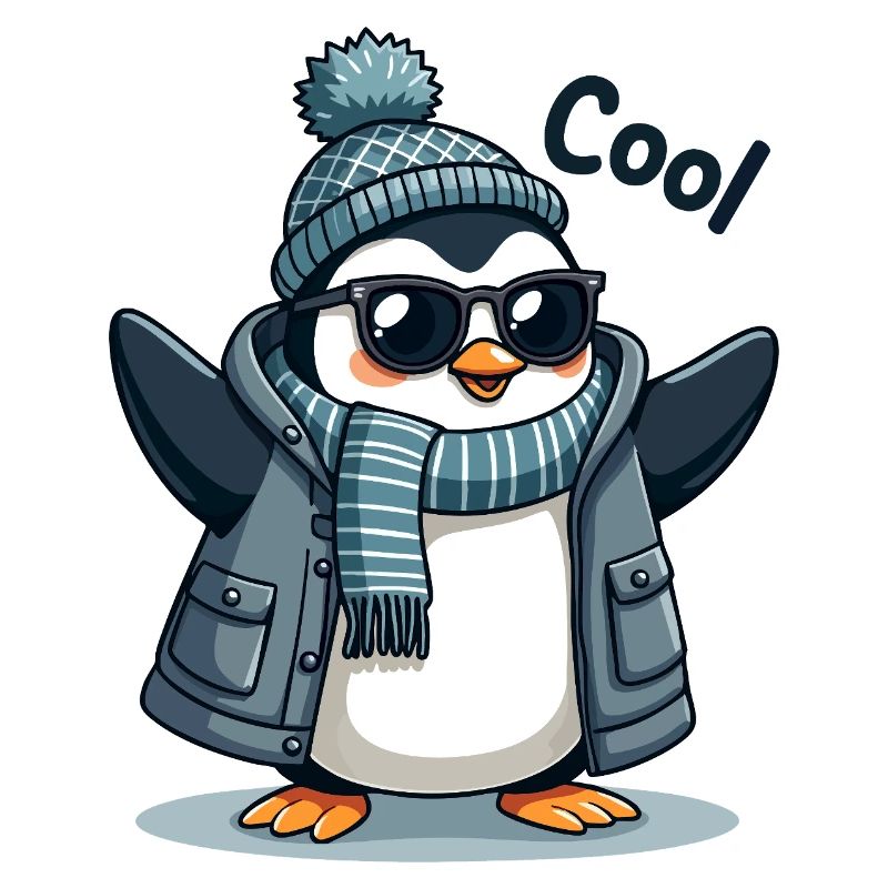 Coolguin - le pingouin cool
