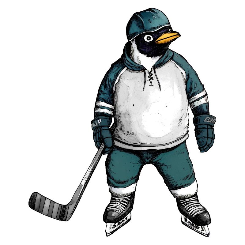 Eishockey Pinguin