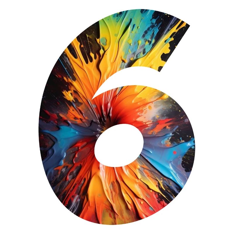 NUMÉRO 6 ANS 6E ANNIVERSAIRE