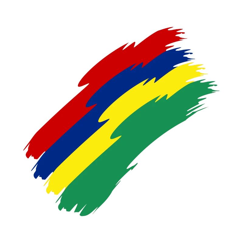 Couleurs du drapeau de l’île Maurice