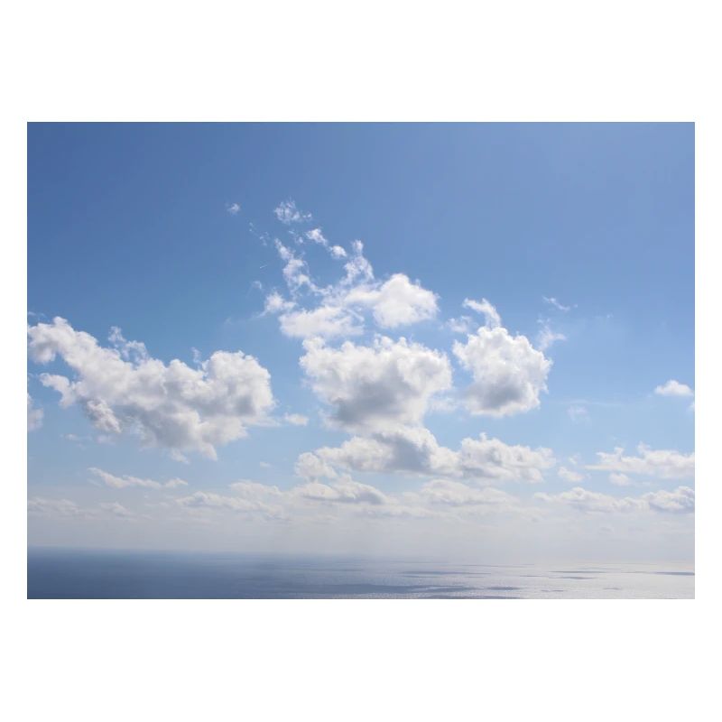 Impressionnant modèle de nuages de ciel bleu - Vacances d’été