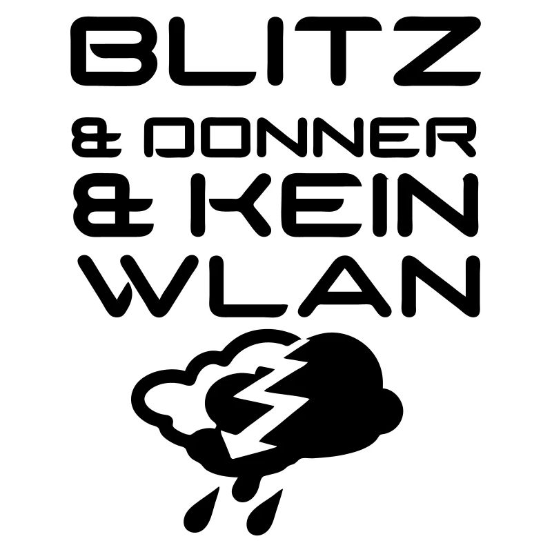 Blitz & Donner & kein WLAN Geschenk