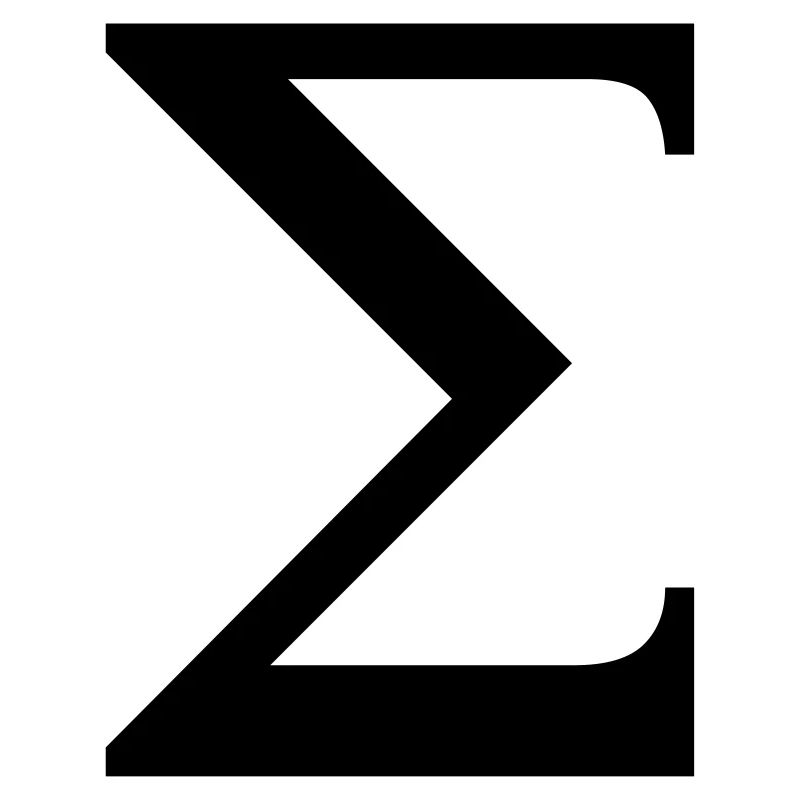 Sigma alphabet grec