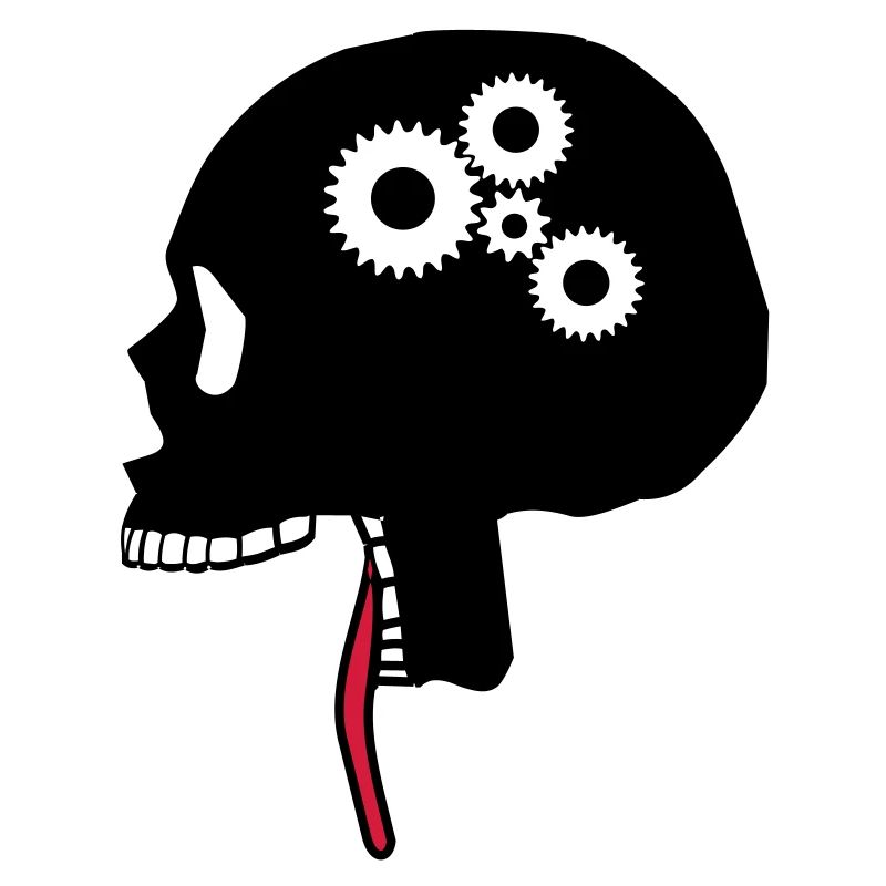 Skull, skull, super brain, teeth, head