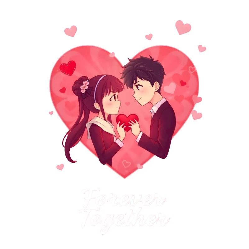 Conception d’anime pour la Saint-Valentin