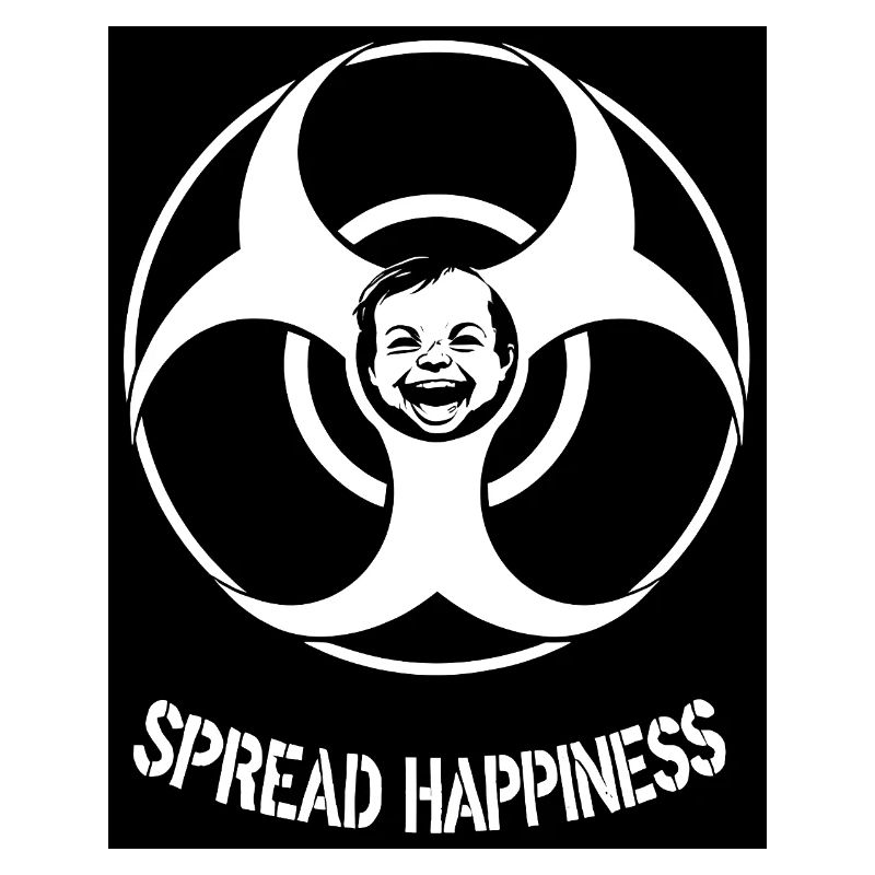 SpreadHappiness schwarzer Hintergrund