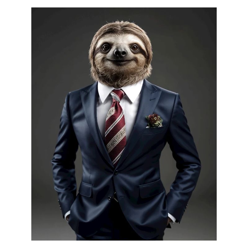 Business Man Sloth