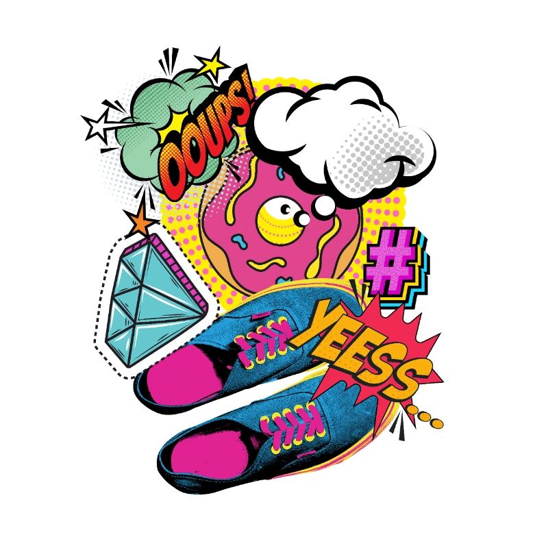 JAWOHL! - Bunte Pop-Art- und Comic-Explosion