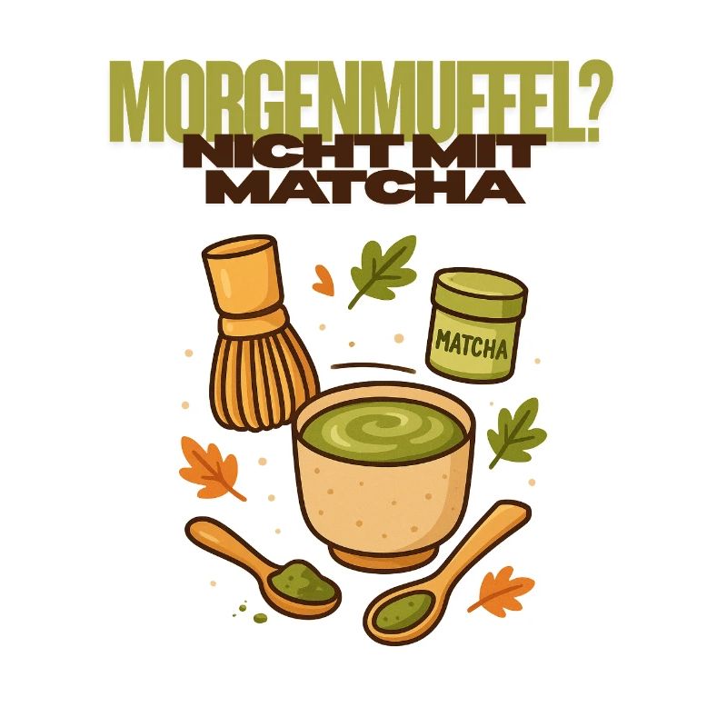 Petit-déjeuner matinal grouch coffee matcha cup