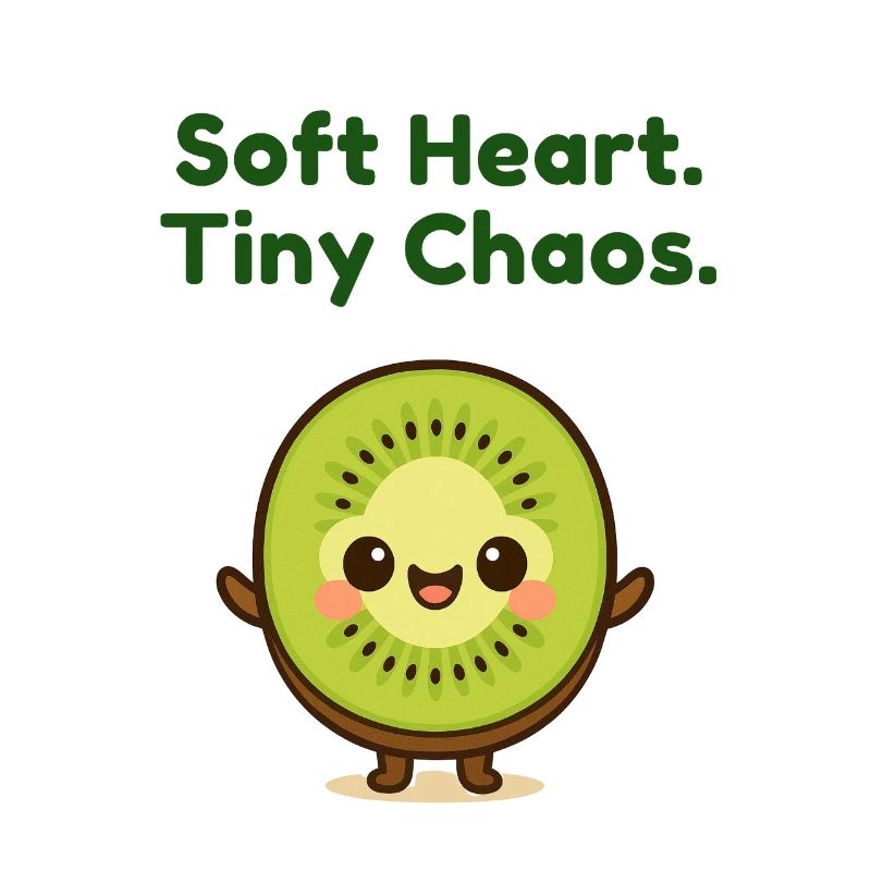 Softe Herz Tiny Chaos Kiwi