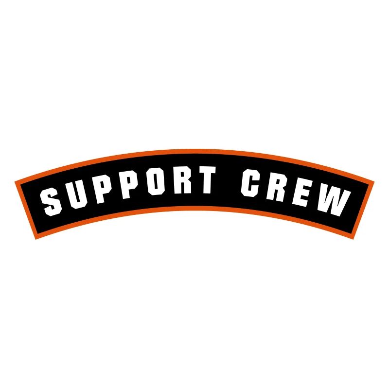 SUPPORT CREW Patch