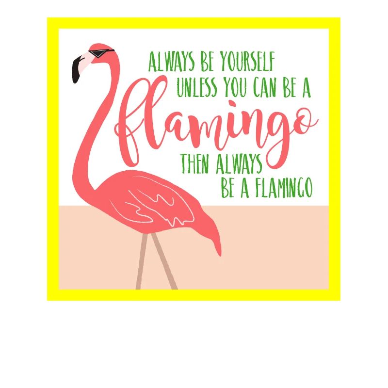 Flamant d'été