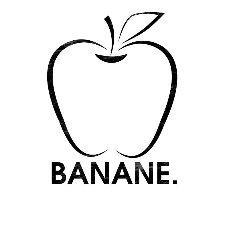 Apfel oder Banane